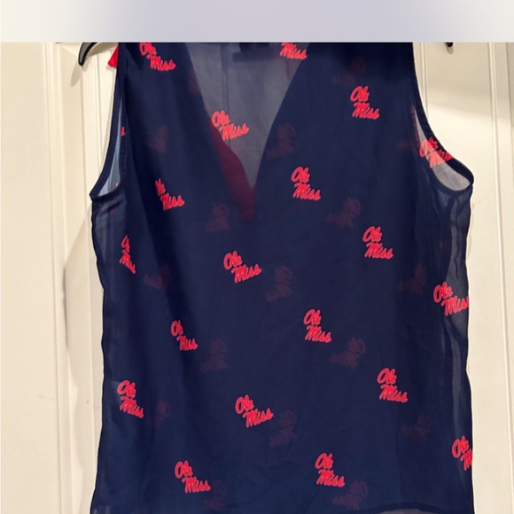 Emerson Street SEC Ole Miss Rebels sheer top size small. - Picture 4 of 5